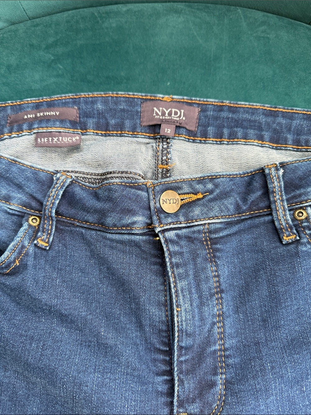 NYDJ Dark Ami Skinny Jeans